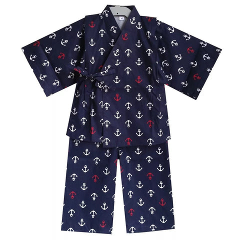 Okiddo Long Sleeve Anchor Boy Suit (Blue)