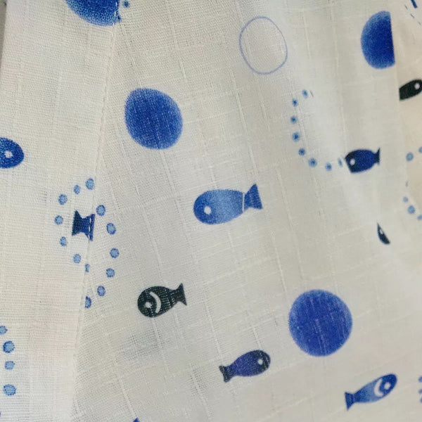 Okiddo Fish and Bubble Boy Suit (Blue)