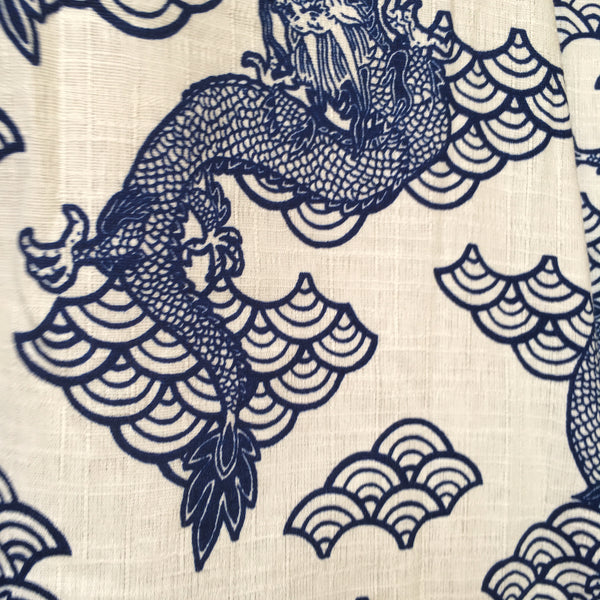 Okiddo Seikaiha and Dragon Boy Suit (Beige)