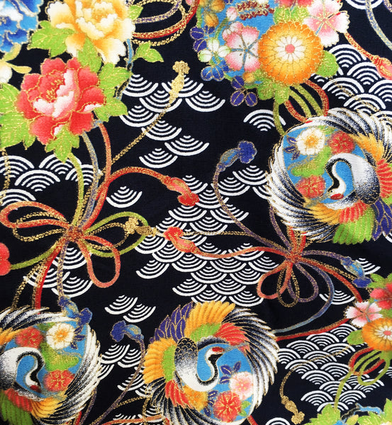 Okiddo Bronzing Round Crane Boy/Girl Suit (Blue)