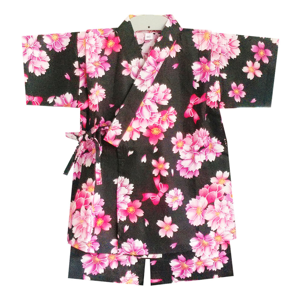 Okiddo Sakura and Momoka Girl Suit (Black)