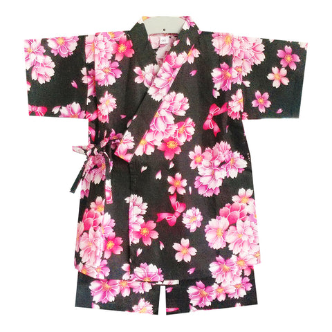 Okiddo Sakura and Momoka Girl Suit (Black)