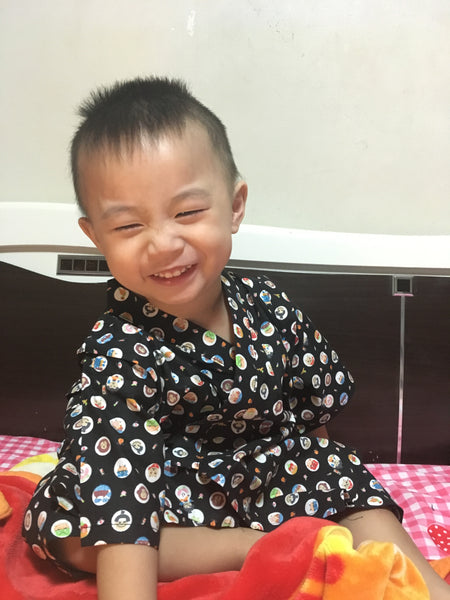 Okiddo Momotaro Boy Suit (Black)