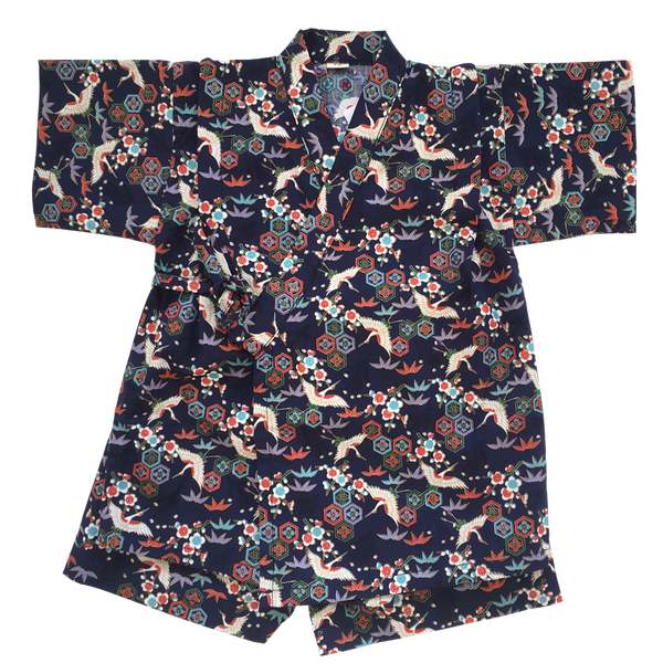 Okiddo Bronzing Crane Boy/Girl Suit (Blue)