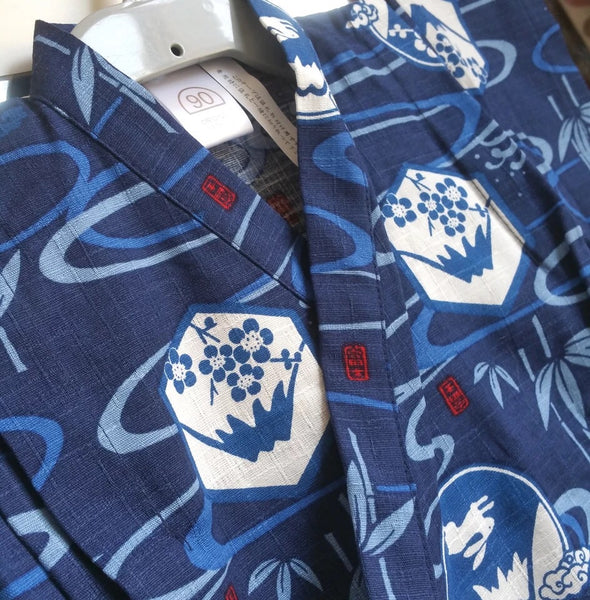 Okiddo Fuji Sansui Boy Suit (Dark Blue)
