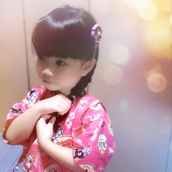 Okiddo Japanese Anpanman Girl Suit (Pink)
